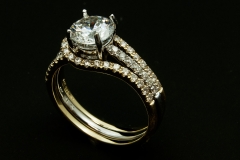 14ktt diamond wedding ring